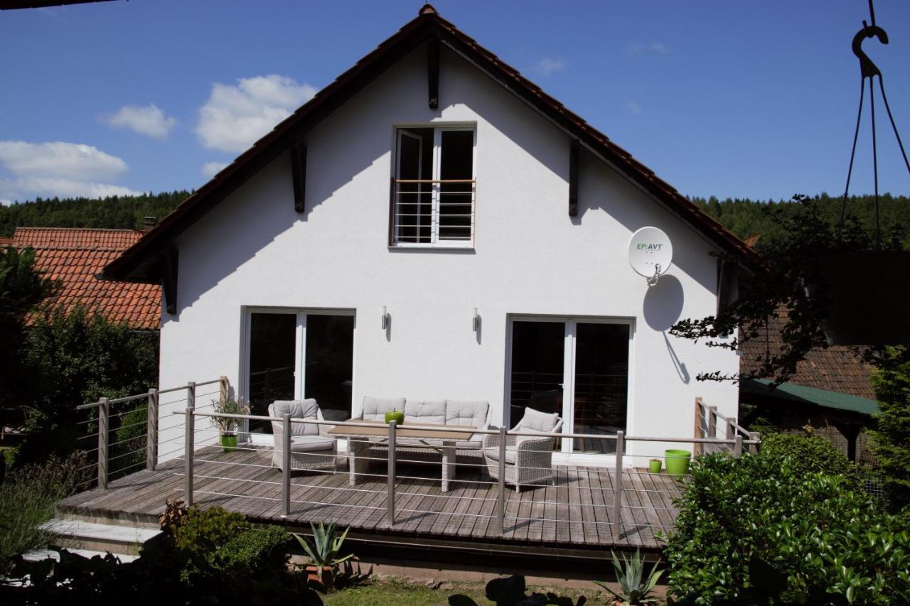 Superior - Ferienhaus Am Engelsbach Im Thueringer Wald Buitenkant foto